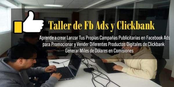 Taller De Fb Ads Y Clickbank