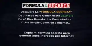 FORMULA SECRETA