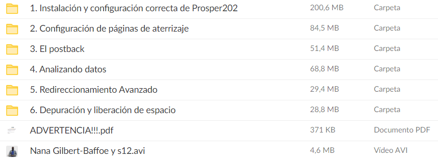 Descarga Prosper202 Nivel PRO Descarga Prosper202 Nivel PRO