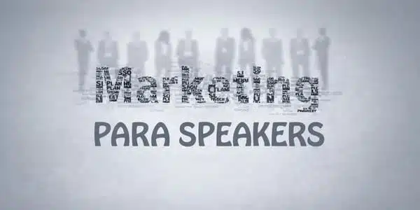Marketing Para Speakers