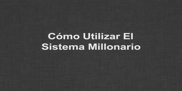 Sistema Millonario