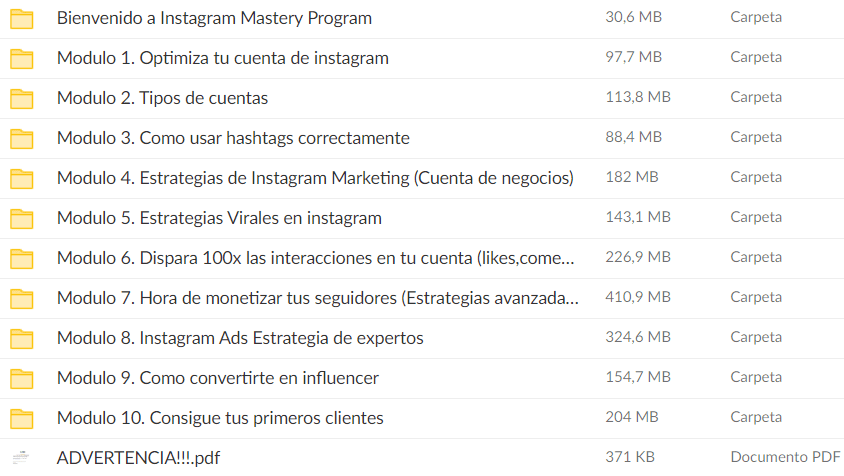 Descarga Instagram Mastery Descarga Instagram Mastery