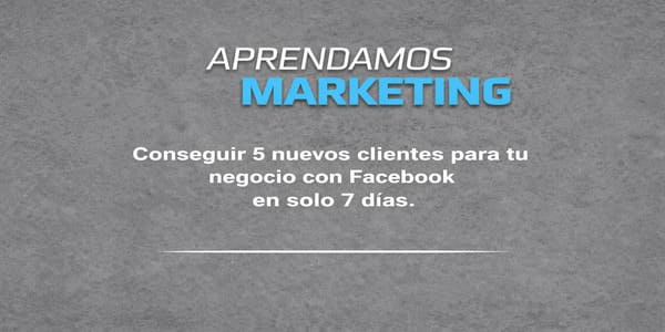 Aprendamos Marketing