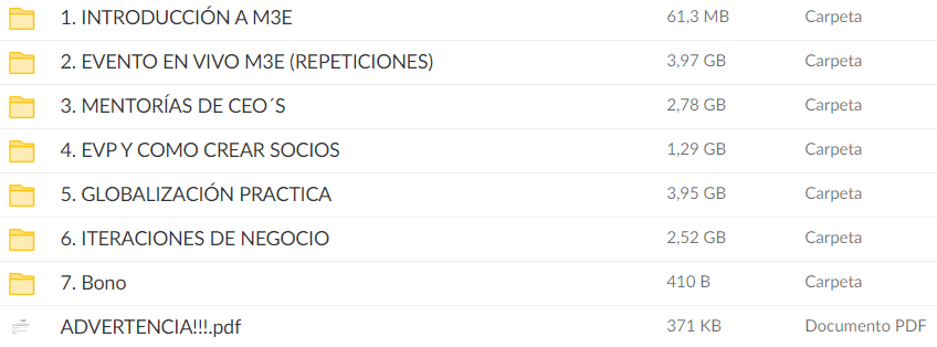Descarga Maestría M3E Descarga Maestría M3E