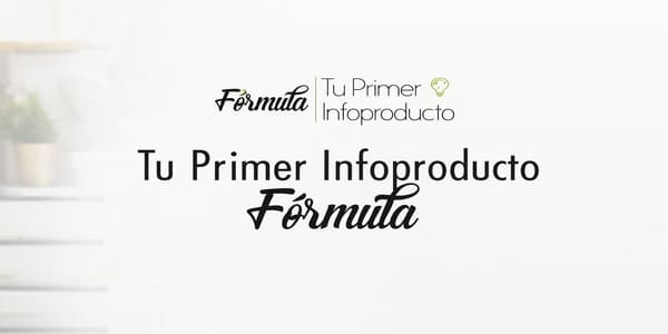 Tu Primer Infoproducto