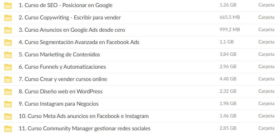 Descarga Pack 11 Cursos de Luzzi Digital Descarga Pack 11 Cursos de Luzzi Digital