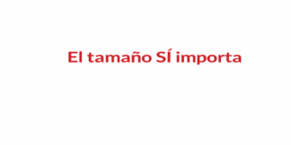 El tamaño SÍ importa